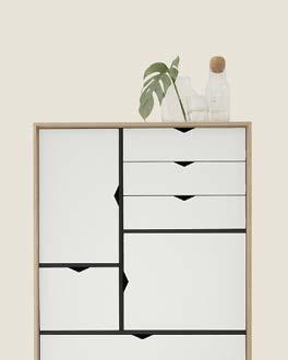 S5 // PURE STYLE Like the other storage units from Andersen, the design of S5
