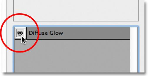 Clear Amount sliders to control the look of the glow. Add grain with the Graininess slider.