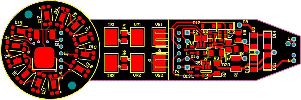 6 TPS92411 Reference Design PCB layout The following figures