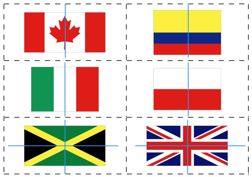 Key for World Flags