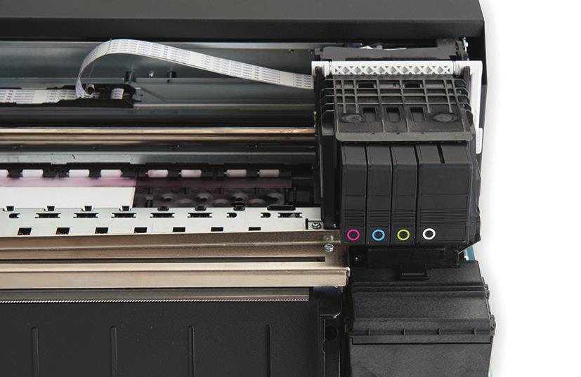 LX2000e also has separate ink cartridges for each colour; saving money on every label you print but especially if you print more of one colour than another.