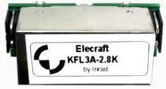 Module 1 E980145 Crystal Filter (in bag) Depending upon what filters you ordered with your K3S, you will have either 5-pole or 8-pole filters