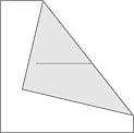 Solutions, cont d. Problem C4. Draw five triangles on separate pieces of patty paper, and then do the following: a. Pick a side.