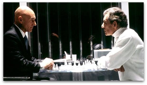 Prof X and Magneto Play Chess Notice: They play by the rules 1.