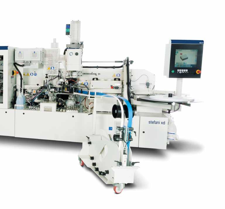Suitable for the industrial production of standard and non-standard panels and for intensive use beyond single daily shifts.
