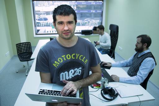 In this photo taken Thursday, Nov. 24, 2016, game developers work in the office of Mail.Ru Group, one of Russia's largest internet companies, in Voronezh, Russia. In 2006, Mail.