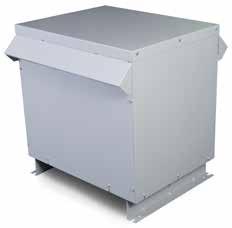 VENTILATED Single Phase 37.5 to 250, Three Phase 15 to 1000 Features n With weather shield, UL Type 3R enclosure or Type 2 enclosure without weather shield. UL listed and CSA certified.
