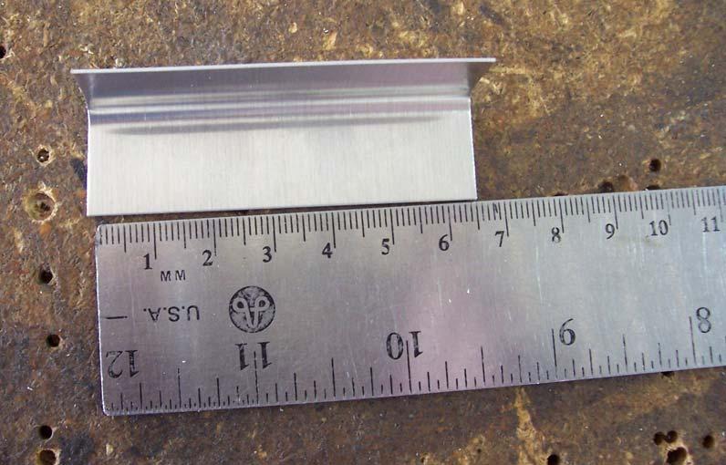 P/N: L L Angle Length = 65 Cut two pieces of L Angle to 65mm long.