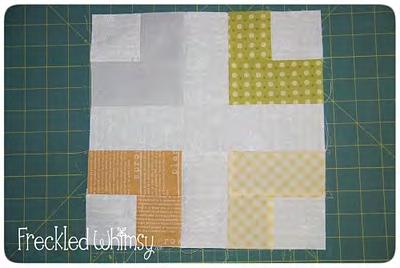 I don'twant my seams showing through after I quilt it.
