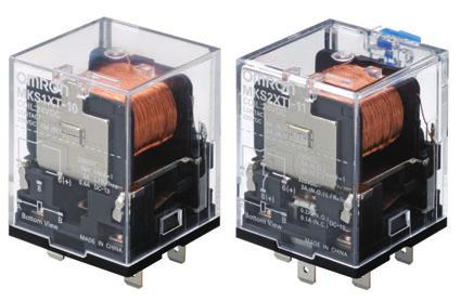 New Product Power Relays MK-S(X) MK-S-series Relays with DC-switching Models That Can Switch 0 VDC, (Resistive Load). Switch a DC load of 0 VDC, (resistive load).