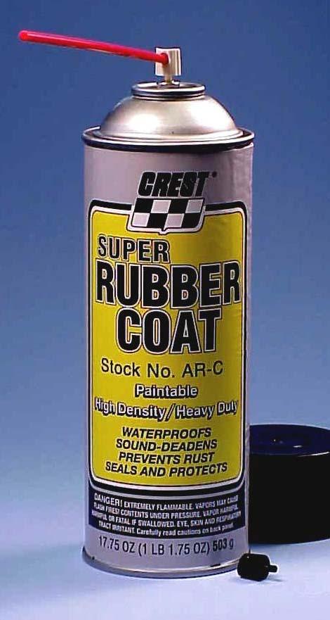 NEW! RUBBER COAT PAINTABLE THET BEST QUALITYQ UALITY All rubber, no asphalt, no-bleed, rubber undercoat for fender