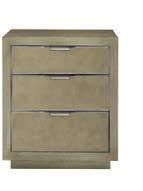 MOSAIC INDEX 373-230 BACHELOR'S CHEST W 36 D 18 H 30-1/8 in. W 91.44 D 45.72 H 76.52 cm. Quartered white oak veneers. Three drawers.