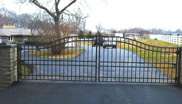 Custom Driveway Gates Custom residential and commercial gates are available to your