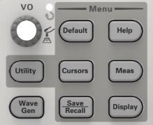 2.5 Horizontal Controls Use the horizontal controls to change the horizontal scale and position of waveforms.