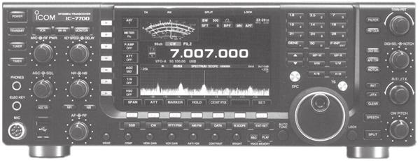 Color Display Voice Memory The Icom IC-7300 HF plus 6 meter 100 watt transceiver hosts new capabilities and technologies for its class.