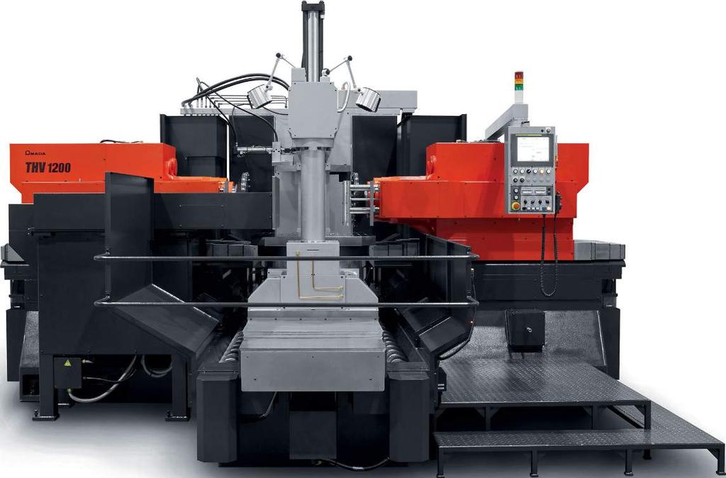 THV Series THV1200 The THV1200 delivers high angular accuracy and parallelism with duplex milling heads.