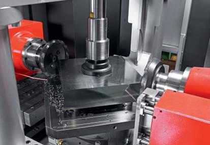 Milling plate with the THV1200 duplex milling machine is much faster than conventional milling with a vertical machine or machining center, since it enables the automatic milling