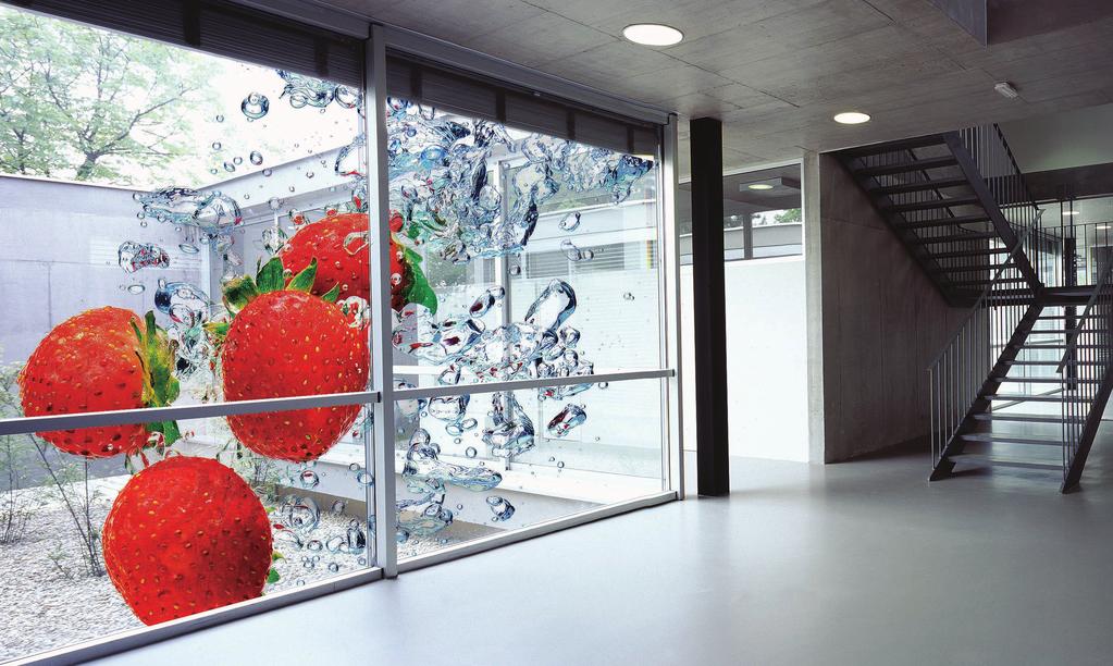 HDClear: High definition, optically clear decorative film The