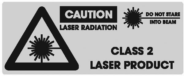 SYMBOLS & PICTOGRAPHS Laser Radiation, Class 2 Laser: Do not stare into the beam Weee Symbol CE Mark Read instruction manual before use KICKBACK Kickback is a sudden reaction to a pinched or