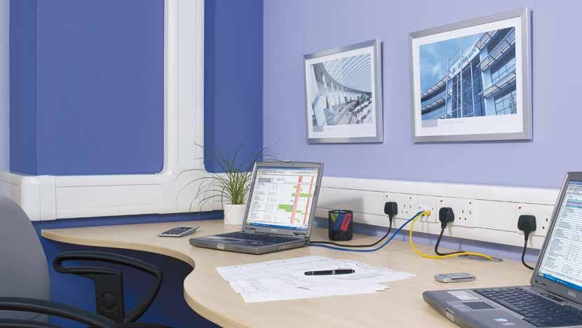 Prestige 3D Dado and Skirting 3 technical hotline +44 (0)1268 563720 perimeter and distribution cable management range introduction features and benefits Prestige 3D Dado and Skirting offers a