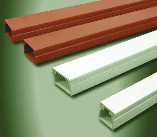 MINI-TRUNKING Gilflex Mini-Trunking GT Range is available in standard white finish and red, suitable for fire alarm or security cabling recognition.
