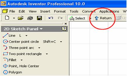Launch Autodesk Inventor. Create a new sheet metal file (go to the menu File New, or click on the New icon on Standard Tool Bar. The Open window appears.