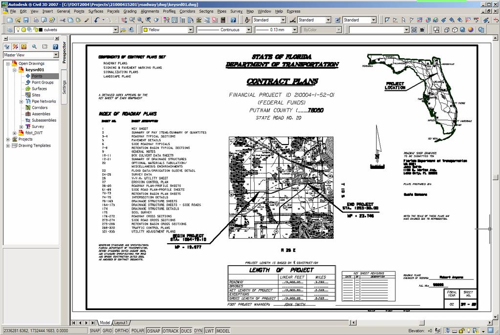 Honestly An idea Although I personally have never used Civil 3D on a DOT project, I have always had the idea that some of the great functionality in Civil 3D, and AutoCAD for that matter, could be