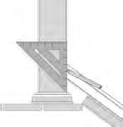 Horizon Stair Railing 6 ft. Installation Instructions The 6 ft. rail length measures 66-1/4 in. from post to post. Note: The slope of the stairs can be 27-37 degrees.