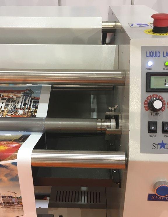 Reasons for laminating include: to increase the durability of the print to modify its appearance, such as a gloss or matte finish to increase the rigidity of a print, which makes the installation