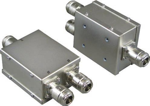Power Dividers Resistive Power Dividers Available with BNC, F or N connectors