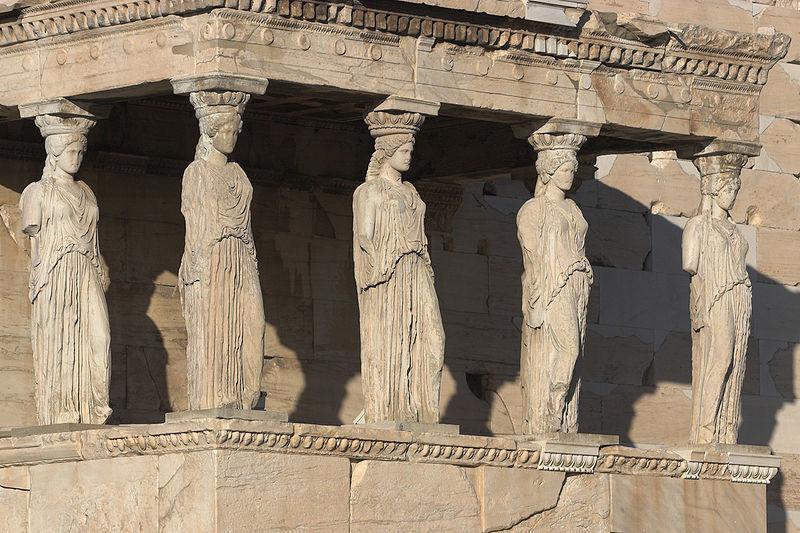 The Greeks celebrated real-life events by making sculptures of