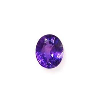Sapphire Sri Lanka. Multi-facet Mixed Cut Oval. This beautiful deep blue has rich velvety highlights. Eye clean. Measures 5.1 x 6.6 mm. Weight is 1.06 ct. CSO237 Price $1200. Sapphire Sri Lanka.