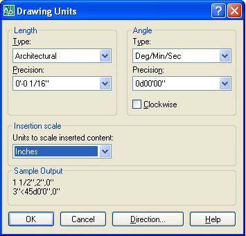 Modifying the Drawing Units Figure 8.