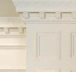 Carved & Embossed Moldings: We can competitively