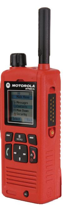 Specification Sheet MTP850Ex ATEX TETRA Terminal High performing communication and user safety Part of Motorola s market leading range of ATEX TETRA terminals, the MTP850 Ex provides high quality