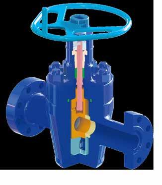 VALVES GATE VALVE Kerui gate valve is designed as forged body, full-bore, and low torque, which is metal seal between bonnet and body, and between seat and gate, so that the gate valve has excellent