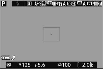 A Live View/Movie Recording Display Options Press the R button to cycle through display options as shown below. Circled areas indicate edges of movie frame crop.