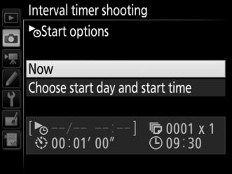 option. To choose a start option: Highlight Start options and press 2.
