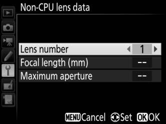 2 Select a lens number.