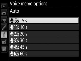 A The Fn3 button If Voice memo is selected for Custom Setting f1 (Custom control assignment) > Fn3 button (0 307), you can press and hold the Fn3 button to record a voice memo for the current image