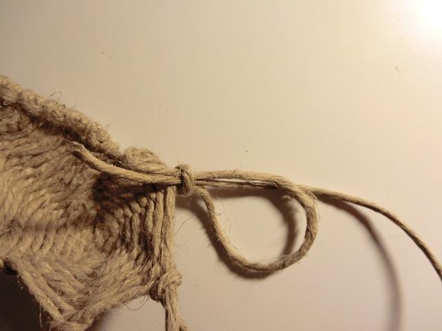 Figure 29: Slightly loose the last knot