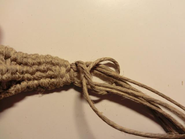 Figure 39: Make a second overhand knot in the