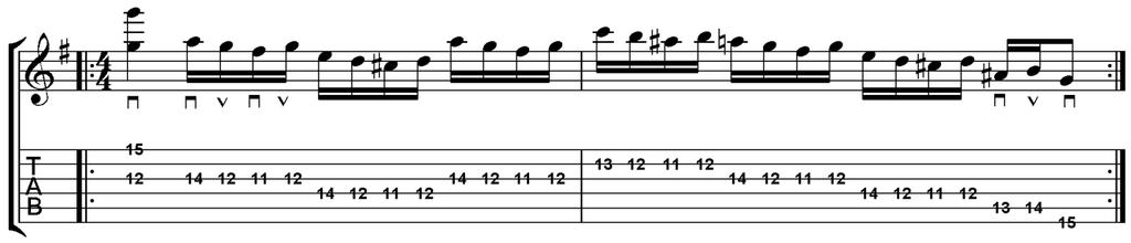 5. G, root on the 6 th string, A/E