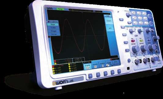 Smart DS Series Deep Memor y Digital Storage Oscilloscope 10M Deep Memery + Bandwidth : 60MHz - 300MHz with dual-channel + Sample rate : 500MS/s - 3.