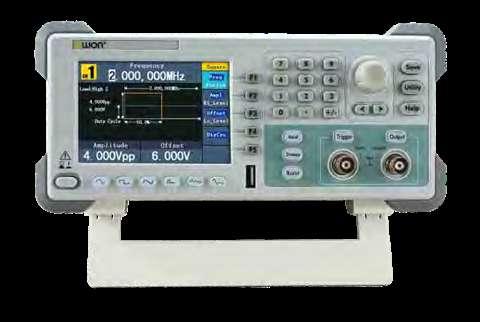 -S Series Single-channel Arbitrar y Waveform Generator - {5-10MHz} + Advanced DDS technology, upto 10MHz frequency output + 125MS/s sample rate, and 1μHz frequency resolution + Vertical Resolution :