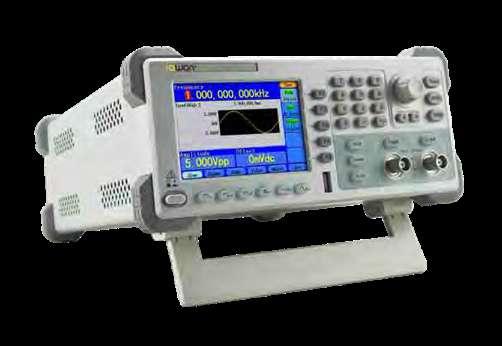 -S Series Single-channel Arbitrar y Waveform Generator - {80-150MHz} + Advanced DDS technology, max 150MHz frequency output + Up to 400MS/s sample rate, and 1μHz frequency resolution + Vertical