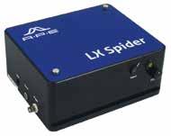Compact LX Spider The Compact Choice for the Ti:Sa Wavelength Range The Compact LX Spider by APE is a portable, compact and robust instrument for spectral and temporal characterization of femtosecond