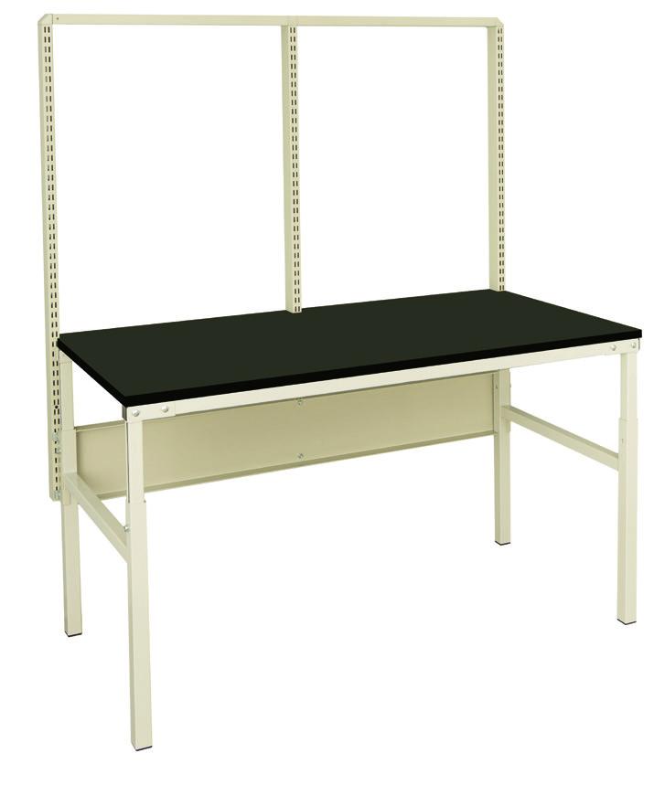 VWR LAB BENCHES VWR Four-Legged Frame Lab Benches Size D x W (in.)* Worksurface Cat. No.