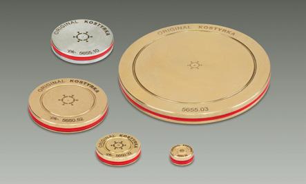 T H E K O S T Y R K A C L A M P I N G D I S C S. Materials The clamping discs are made from bronze and are supplied with a seal.
