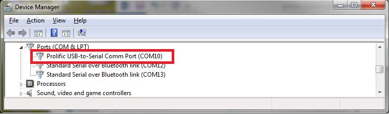 To check your port: right-click My computer Properties Device manager Port (Com and LPT), as indicated in Figure 5. 5. Set up the SSID of Wi-Fi module, default is ZERO-TECH.
